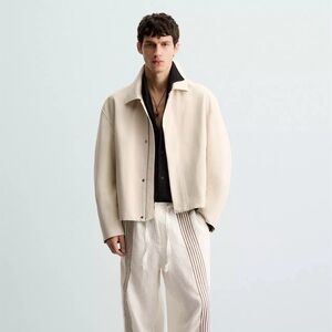 Zara Men’s Light Beige Outerwear